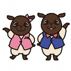 西のゆるキャラ  アチチうなぎのしまッチ (高知県四万十市キャラクター)