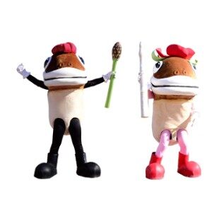 超素敵ご当地キャラクターぬいぐるみ音がピッピと鳴くよ